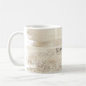 Glamour Gold Champagner Kaffeetasse (Links)