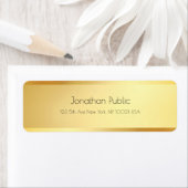 Glamour Gold Einfache Designvorlage Moderne Elegan (Insitu)