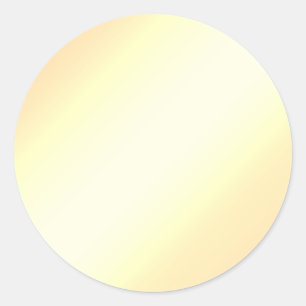 Glamour Gold Faux Folie Blanko Elegante Chic Aufkl Runder Aufkleber