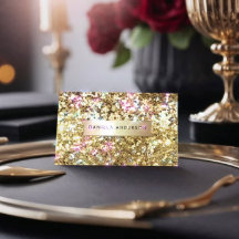 Glamour Gold Glitzer & Luxus