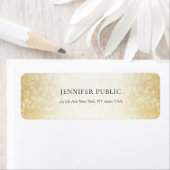 Glamour Gold Glitzer Moderne Elegante Vorlage (Insitu)