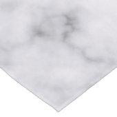Glamour Gold Glitzer White Marble Ombre Tischdecke (Schrägansicht)