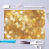 Glamour Gold Glitzern Festivals Tissue Paper Seidenpapier (Handwerk)