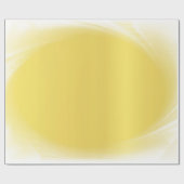 Glamour Gold Look Light Shadow Elegant Trendy Geschenkpapier (Flach)