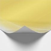 Glamour Gold Look Light Shadow Elegant Trendy Geschenkpapier (Ecke)