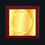 Glamour Gold Look Mahogany Elegante Leere Erinnerungskiste<br><div class="desc">Glamour Gold Look Mahogany Elegant Blank Template Holzschmuck Keepake Box.</div>