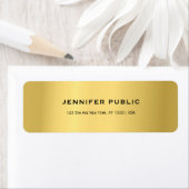 Glamour Gold Moderne Elegante Goldene Vorlage (Insitu)