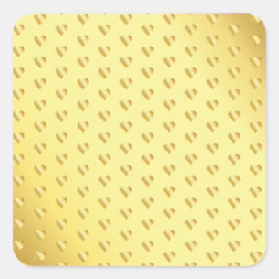 Glamour Gold Speckle Blank Template Elegant Cool Quadratischer Aufkleber