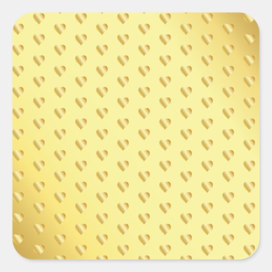 Glamour Gold Speckle Blank Template Elegant Cool Quadratischer Aufkleber (Vorderseite)