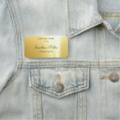 Glamour Gold Template Handgeschriebenes Skript Mod Namensschild (Beispiel)