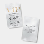 Glamour Gold VIP auf Silber Ausweis (Vorder- & Rückseite)
