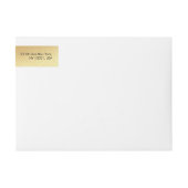 Glamour-Goldmoderner eleganter Entwurfs-Trendy (Vorderseite)