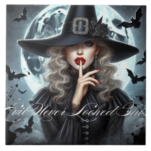 Glamour Gothic Hexe Untersetzer