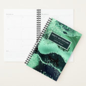 Glamour Green Imitats Sequin Glitzer Agate Planer (Anzeige)