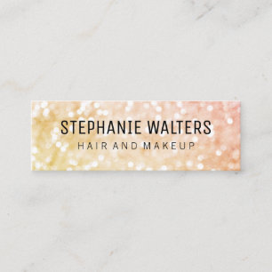 Glamour Hair and Makeup Mini Visitenkarte