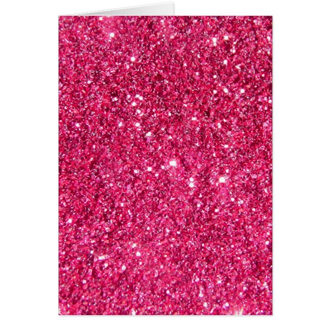Glamour-heißes Rosa-Glitzer (Vorne)