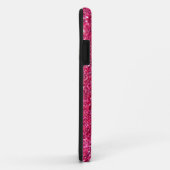 Glamour-heißes Rosa-Glitzer Case-Mate iPhone Hülle (Hinten/Rechts)