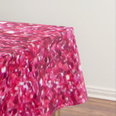 Glamour-heißes Rosa-Glitzer Tischdecke (Beispiel)