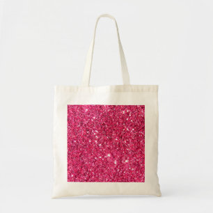 Glamour-heißes Rosa-Glitzer Tragetasche