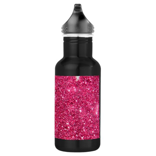 Glamour-heißes Rosa-Glitzer Trinkflasche (Rechts)