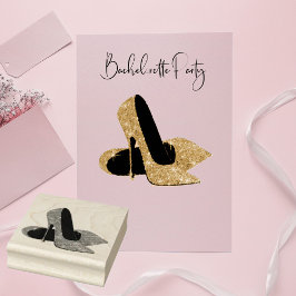 Glamour High Heels Gummistempel