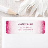 Glamour Hot Pink Glitzer (Insitu)