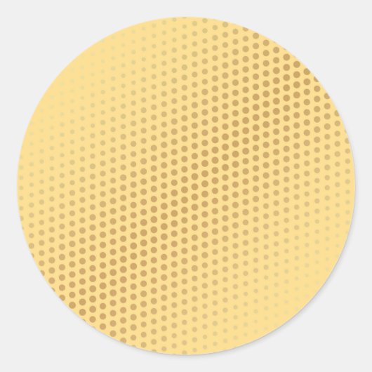 Glamour Imitate Gold Blank Template Moderne Elegan Runder Aufkleber (Vorderseite)