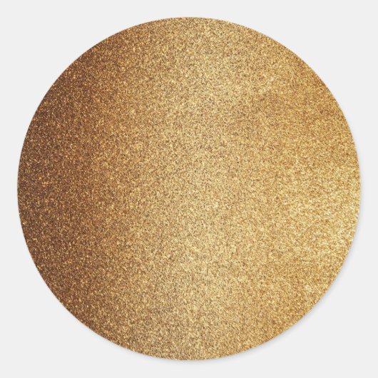 Glamour Imitate Gold Blank Vorlage erstellen Sie I Runder Aufkleber (Vorderseite)