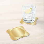 Glamour Imitate Gold Trendy Moderne Blank Elegant Untersetzer (Vor Ort)