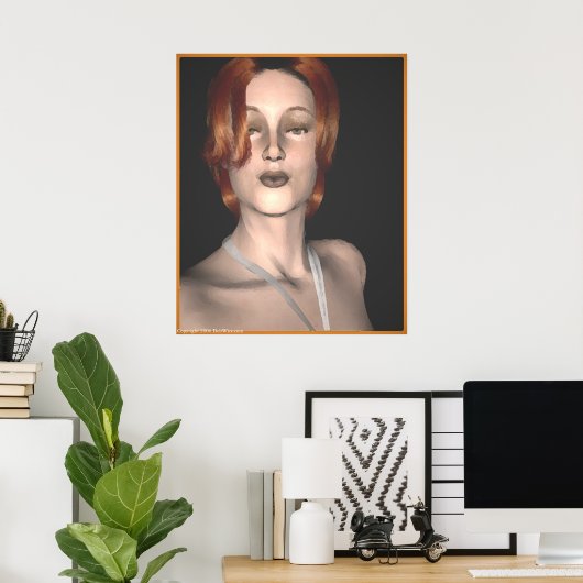 Glamour (J) Print Poster (Heimbüro)