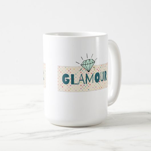 Glamour Kaffeetasse (VorderseiteRechts)