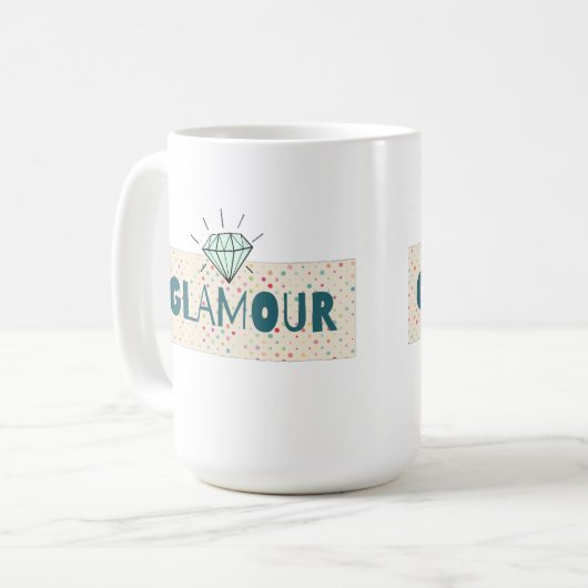 Glamour Kaffeetasse (Vorderseite Links)