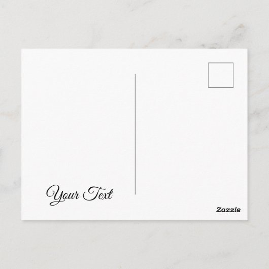 Glamour Kitten. Postkarte (Rückseite)