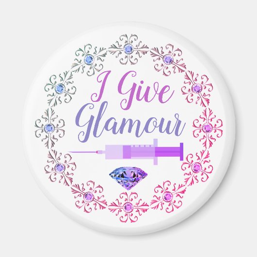 Glamour Krankenschwester erschossen niedliche lust Magnet (Vorne)