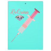 Glamour Krankenschwester erschossen niedlichen lus Klemmbrett (Rückseite)