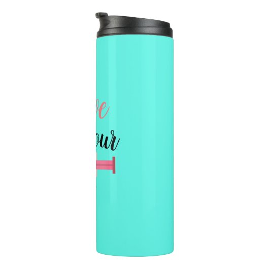 Glamour-Krankenschwester Thermosbecher (Nach rechts gedreht)