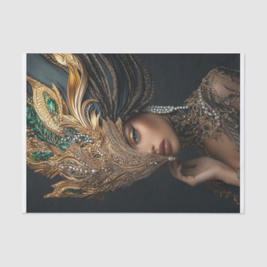 Glamour Ladys7 Seidenpapier (Vorderseite)