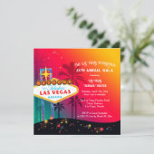 Glamour Las Vegas Annual Wohltätigkeit Gala Einladung (Stehend Vorderseite)