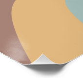 Glamour Last Disco 70er Retro Groovy Bachelorette Poster (Ecke)