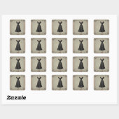 Glamour LBD Art Sticker Collection (Blatt)