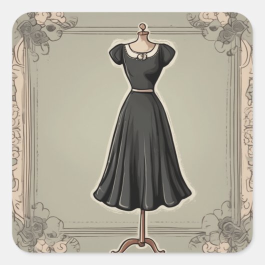 Glamour LBD Art Sticker Collection (Vorderseite)
