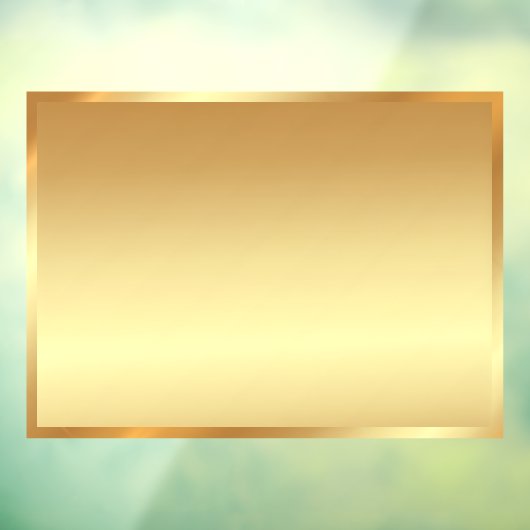 Glamour leerer Hintergrund QR-Code-Logo hinzufügen Fensteraufkleber (Blatt 3)