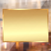 Glamour leerer Hintergrund QR-Code-Logo hinzufügen Fensteraufkleber (Blatt 2)