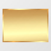 Glamour leerer Hintergrund QR-Code-Logo hinzufügen Fensteraufkleber (Blatt)