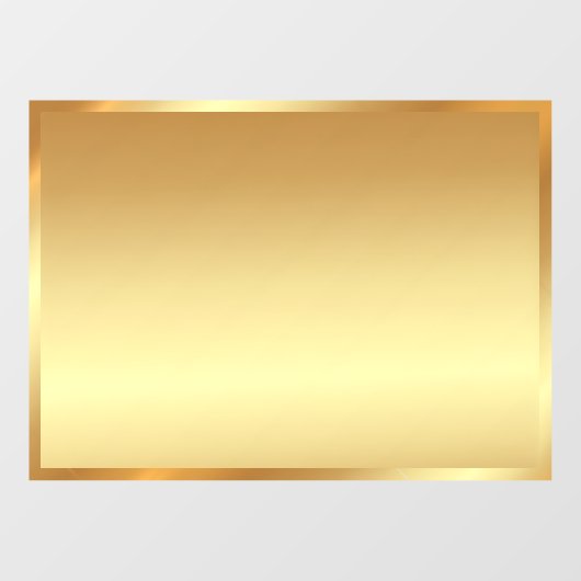 Glamour leerer Hintergrund QR-Code-Logo hinzufügen Fensteraufkleber (Blatt)