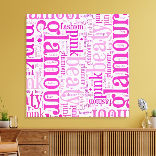 Glamour Leinwanddruck (Insitu (Wohnzimmer))