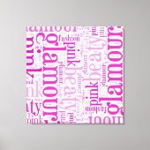 Glamour Leinwanddruck (Vorderseite)