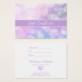 Glamour Lila Glitzern | Salon Gift Certificate