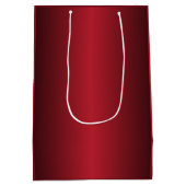 Glamour Lingerie Brautparty | Dunkelrot Mittlere Geschenktüte (Rückseite)