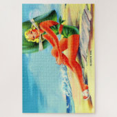Glamour-Mädchen der 40er Jahre Puzzle (Vertikal)